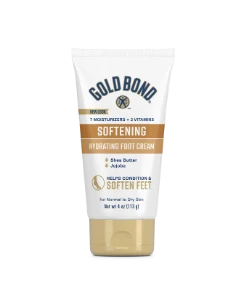 Front of Gold Bond Softening Hydrating Foot Cream tube
