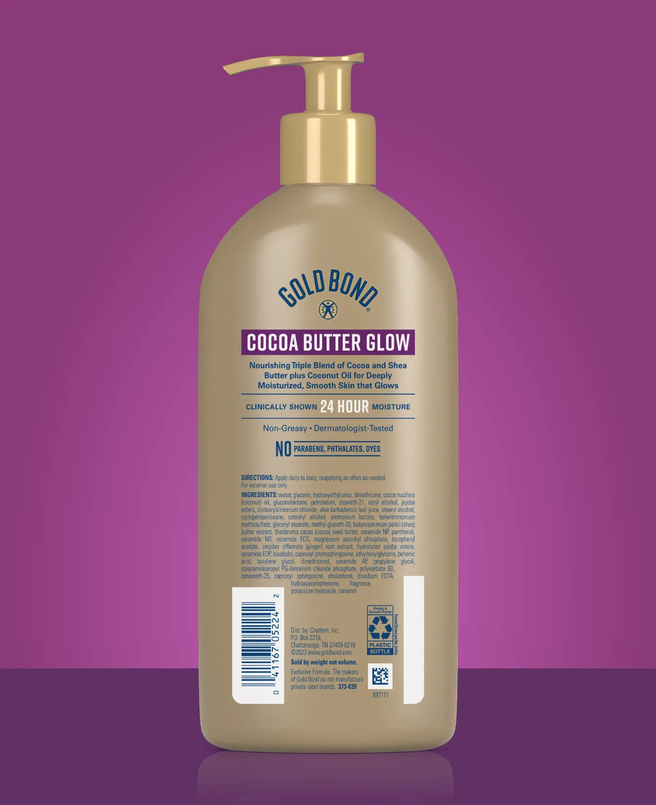 Front of Gold Bond Radiance Renewal Cream tube 1.75oz