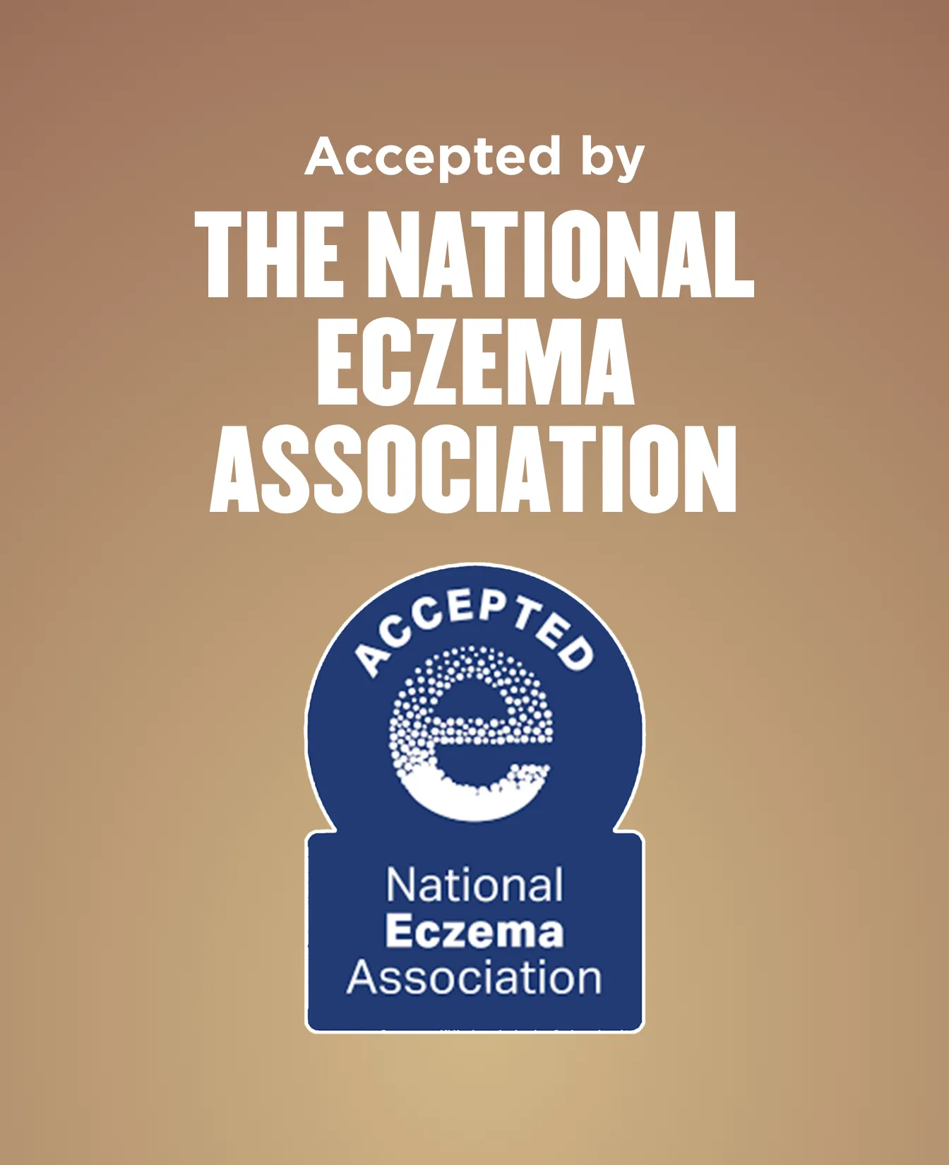 Packaging of Gold Bond® Eczema Relief Medicated Skin Protectant Cream/Lotion and benefit statements.