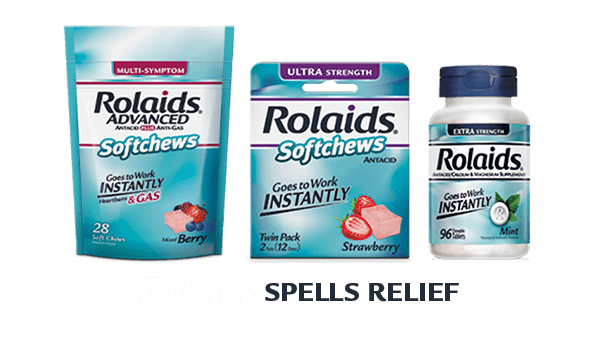Rolaids® Spells Relief - products for heartburn