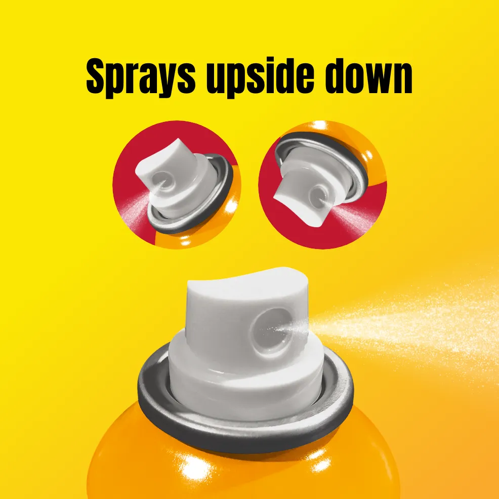 Aspercreme® Lidocaine Pain Relief Dry Spray front and back of product can