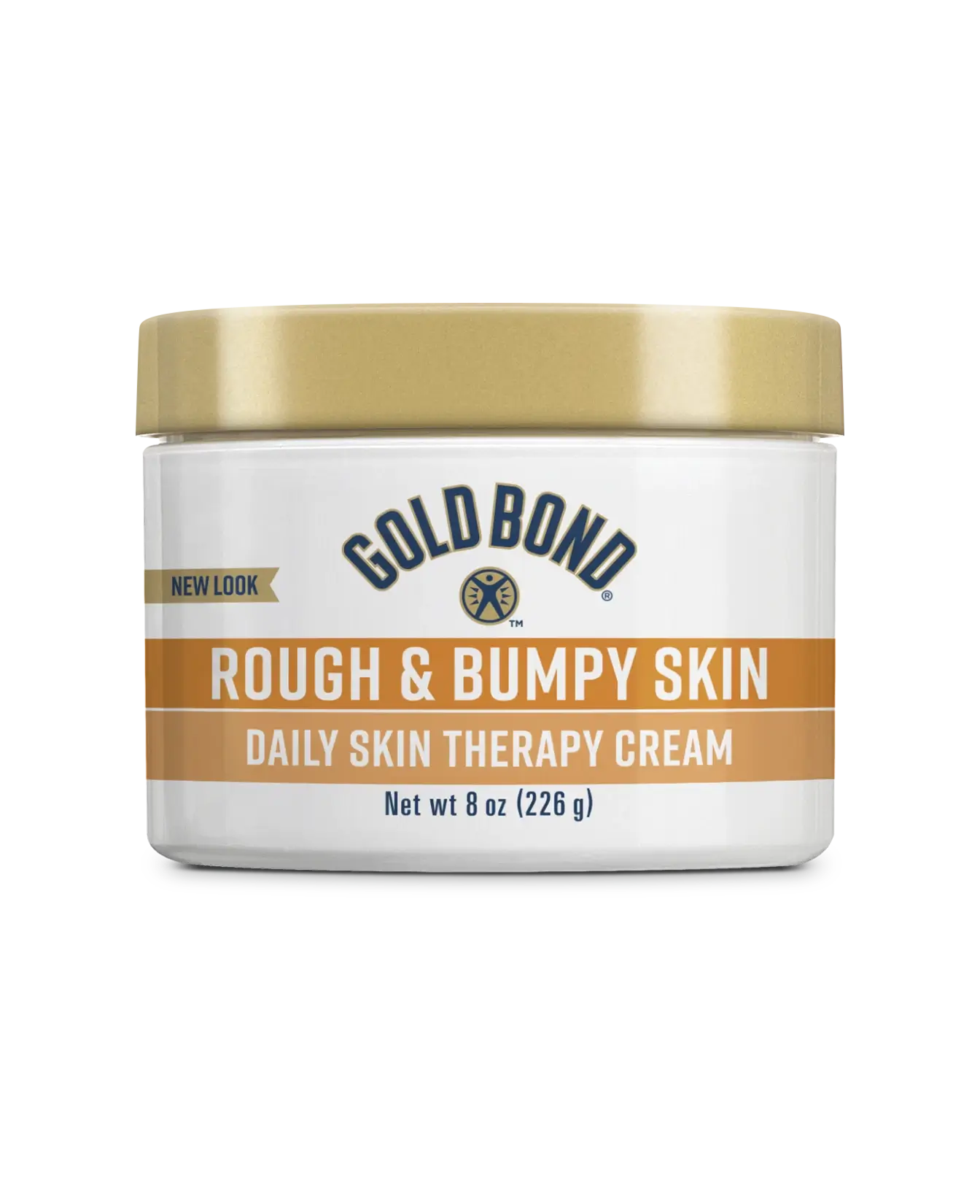 Front of Gold Bond Rough & Bumpy Skin Daily Therapy Cream Jar