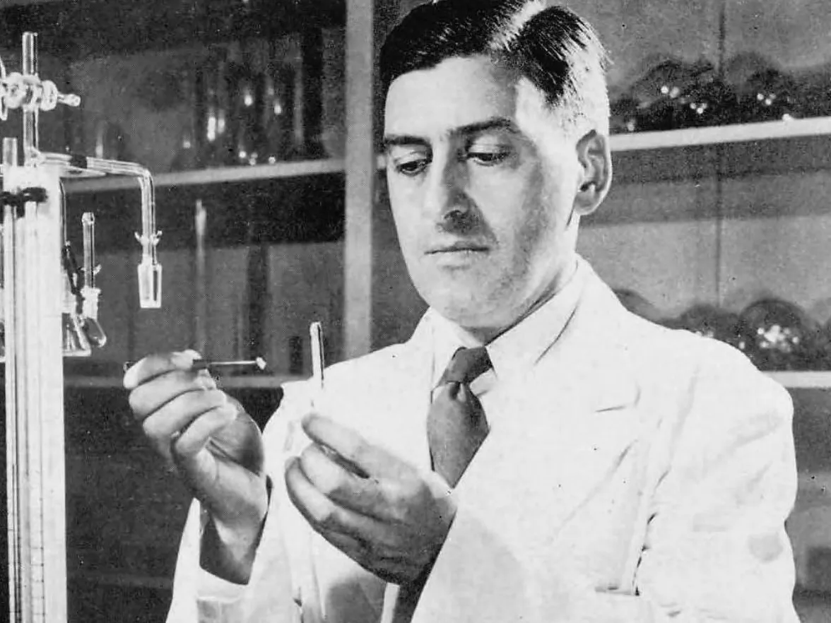 An image of George Sperti, who established Aspercreme®.