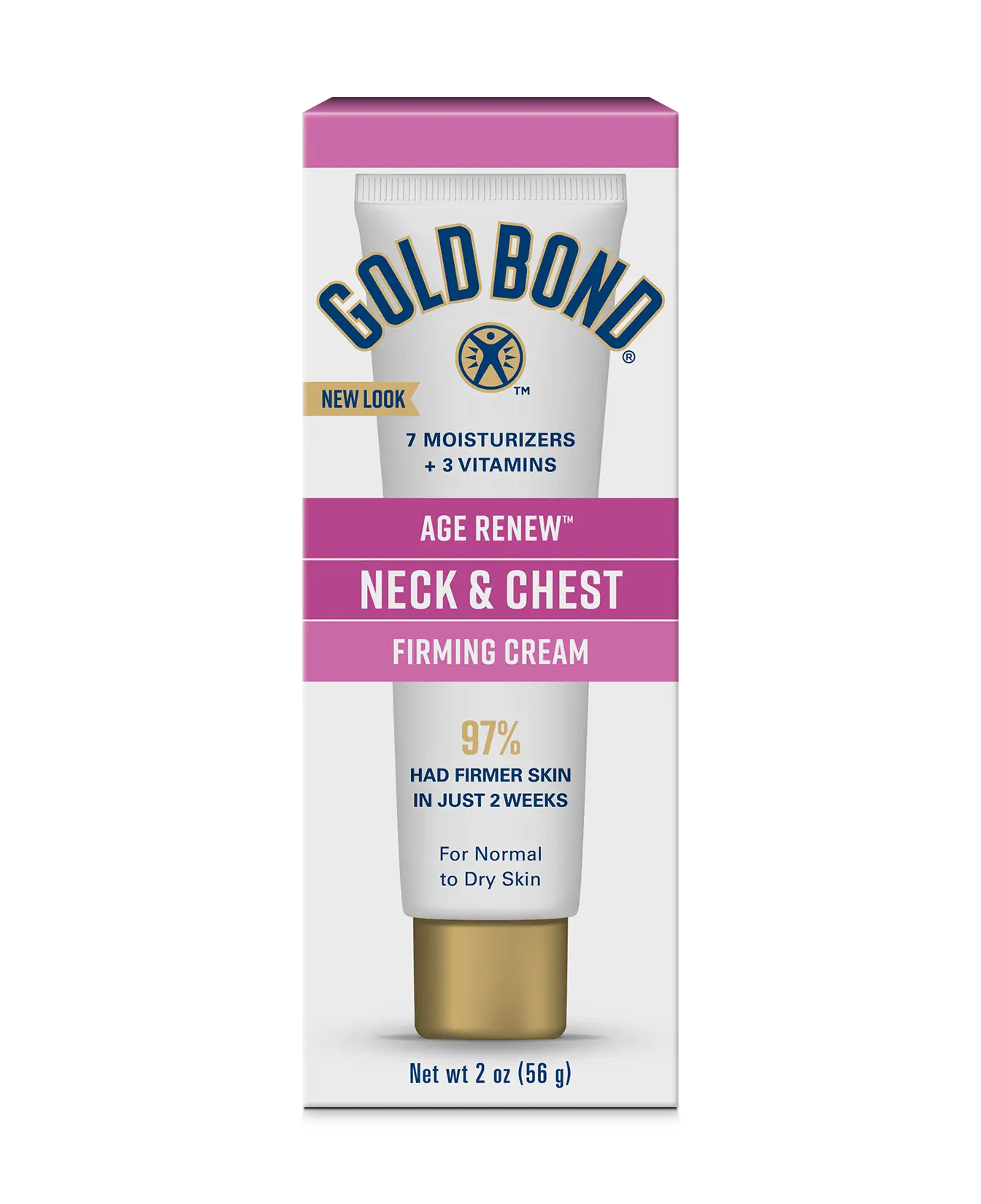 Front of Gold Bond Firming Neck & Chest Age Renew Cream