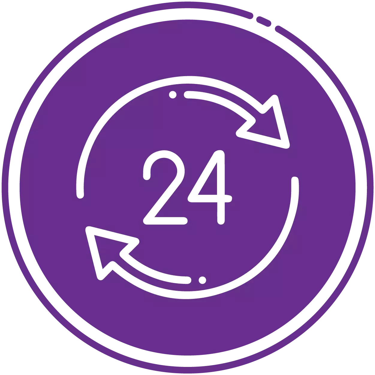 Icono «Alivio durante 24 horas»