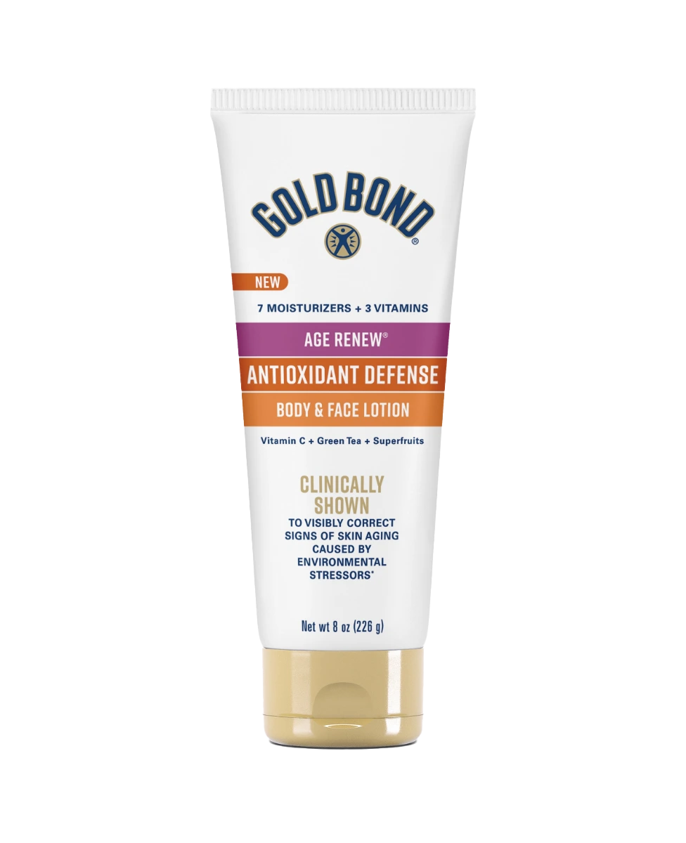 Front Gold Bond BODY BRIGHT DAILY BODY & FACE LOTION tube