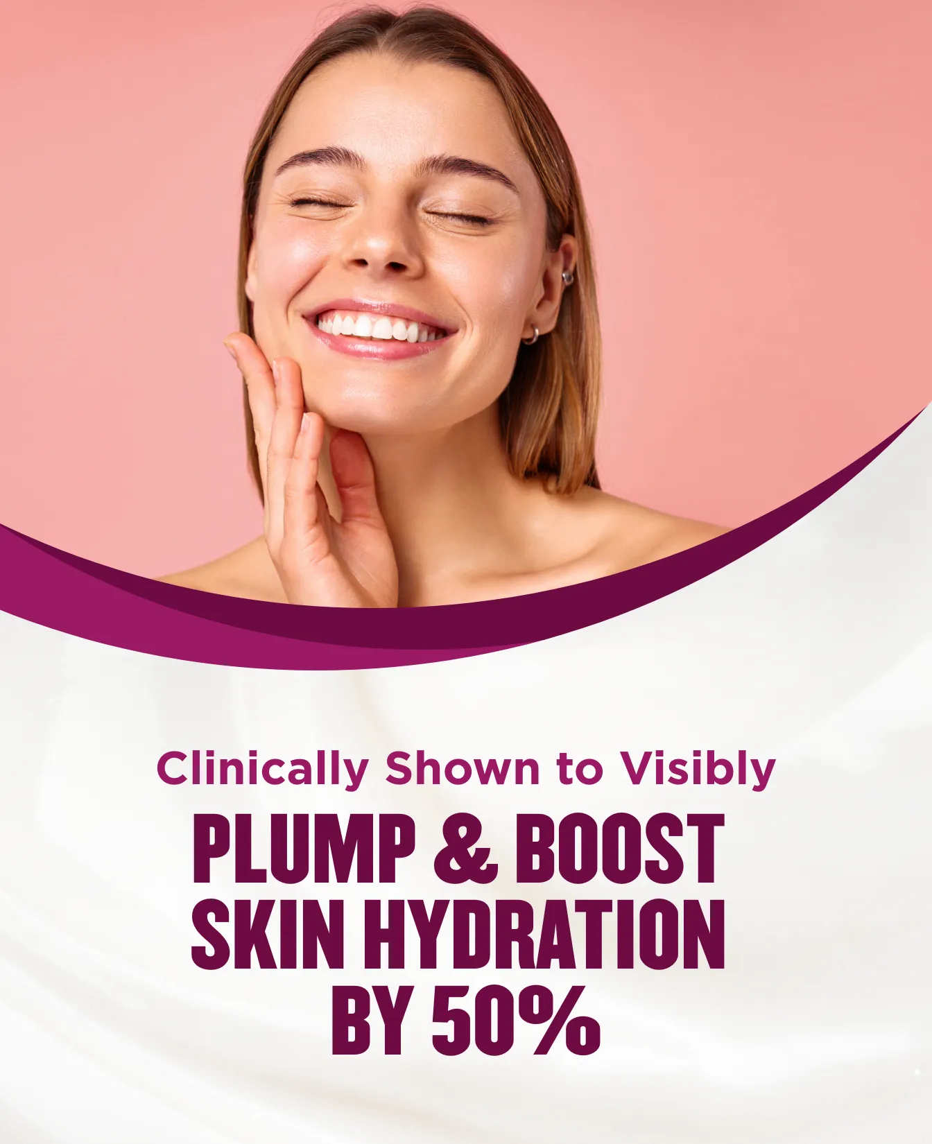 Gold Bond Plumping Collagen Lotion Body and Face Serum Lotion packaging and benefit statements.