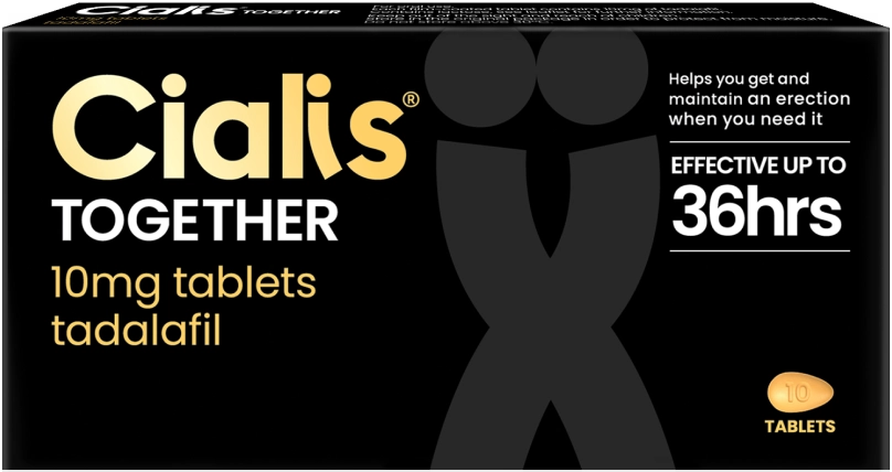 Cialis Together Treatment (Tadalafil) for erectile dysfunction – 10mg