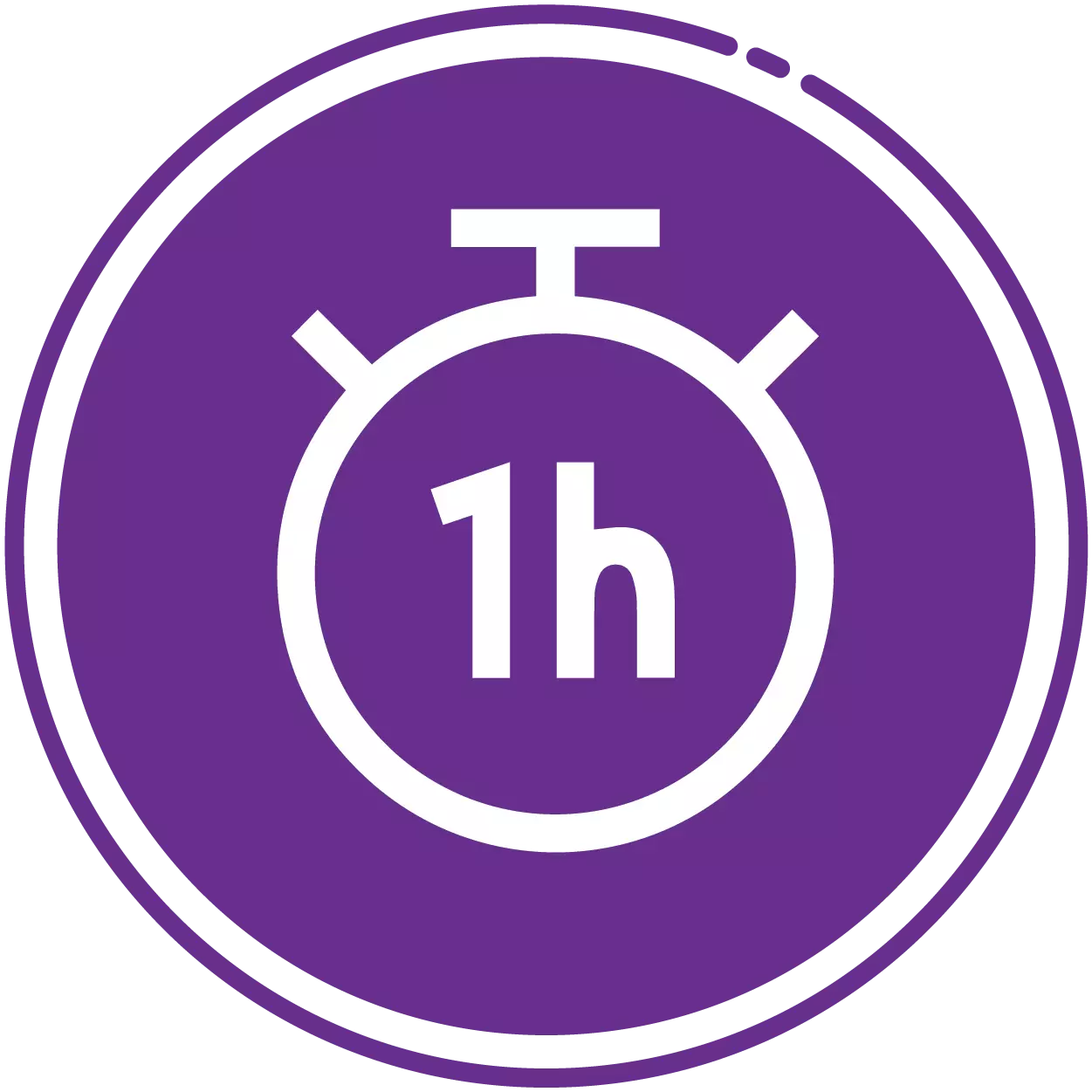 Icono «Actúa en 1 hora»