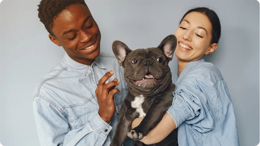 images of people and their pets.